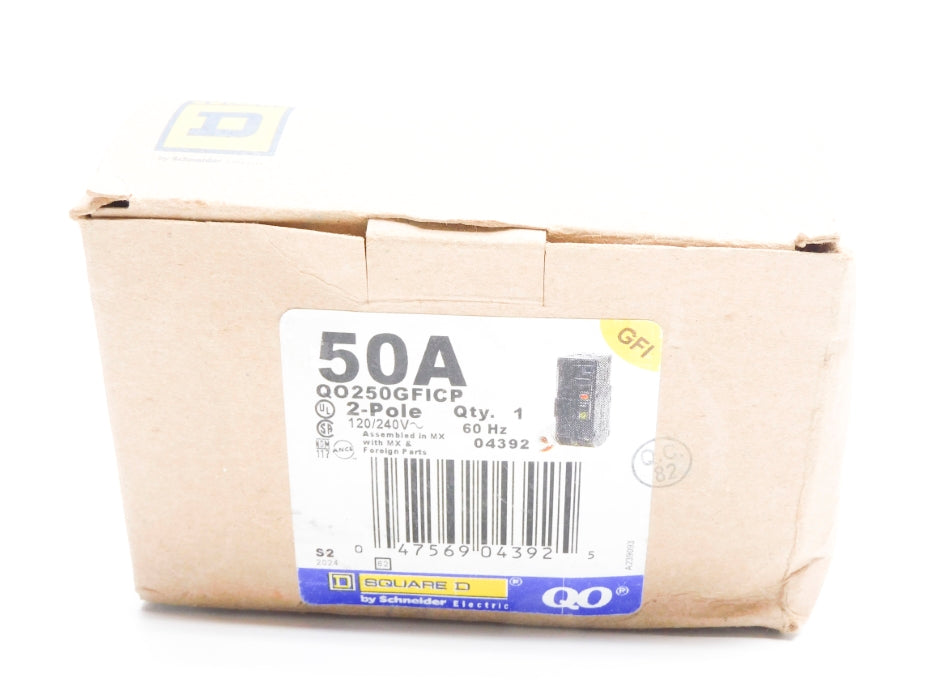 SQUARE D QO250GFICP 50A 120/240V (AS PICTURED) NSMP