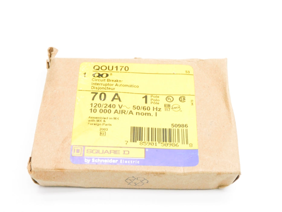 SQUARE D QOU170 70A 120/240V NSMP