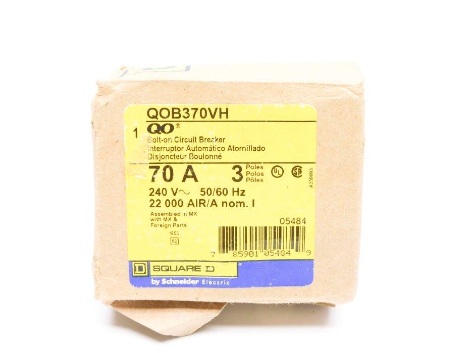 SQUARE D QOB370VH 70A 240V NSMP