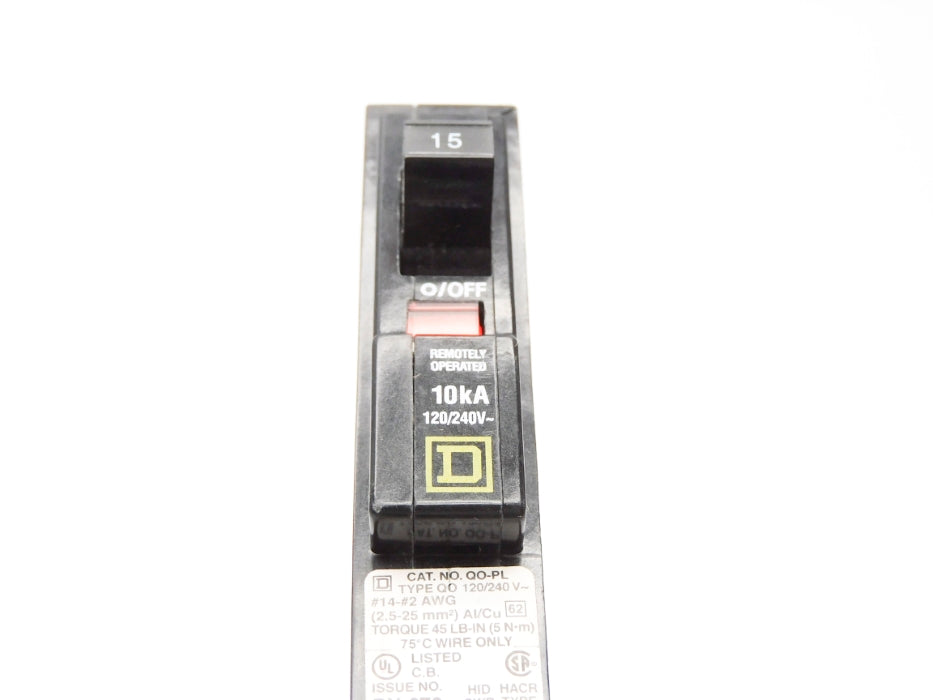 SQUARE D QO115PLILC 15A 120/240V NSMP