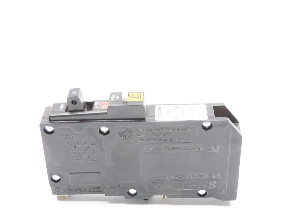 SQUARE D QO120PCAFI 20A 120V NSMP