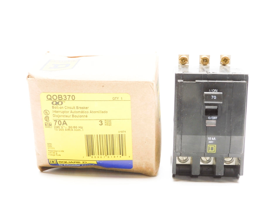 SQUARE D QOB370 70A 240VAC NSMP