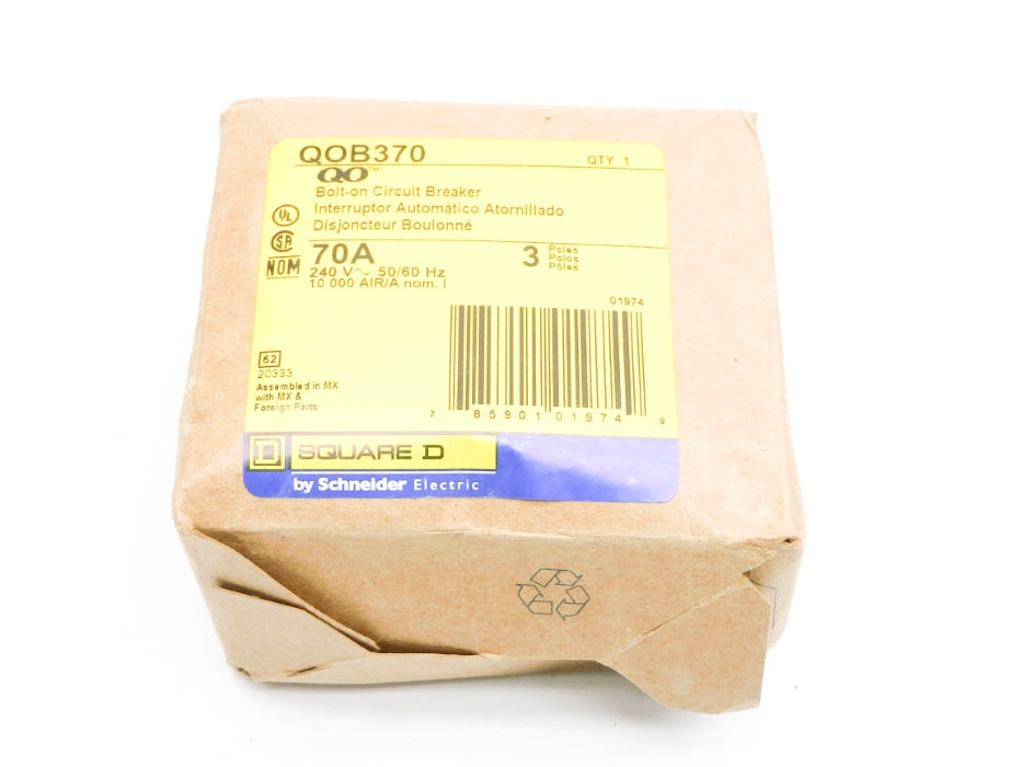 SQUARE D QOB370 70A 240VAC NSMP