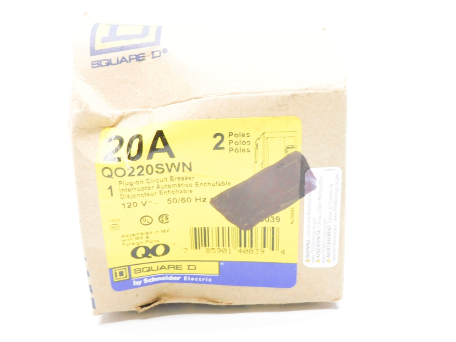 SQUARE D QO220SWN NSMP