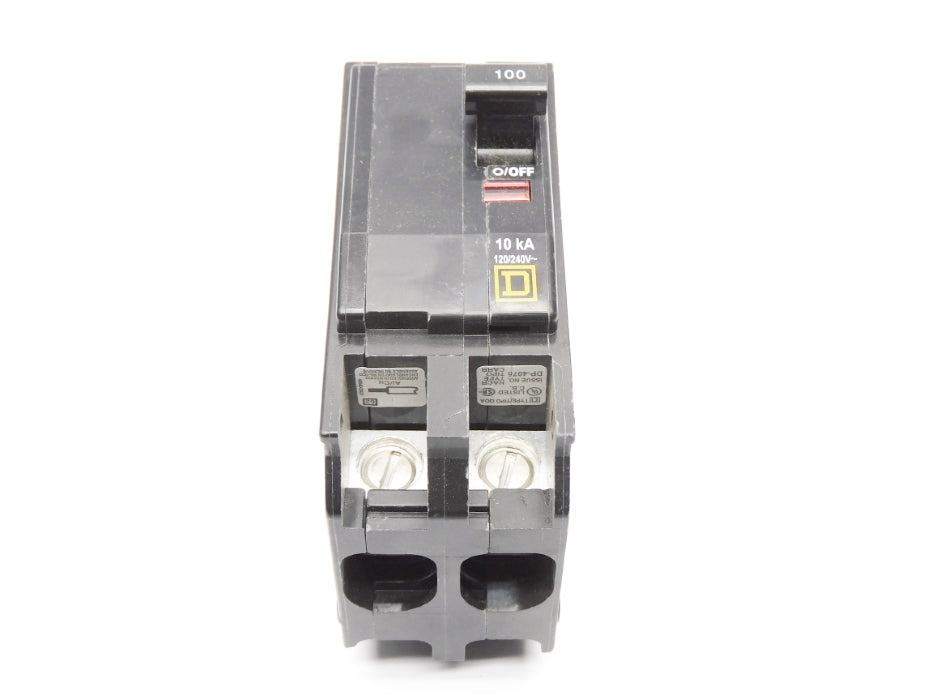 SQUARE D QO2100CP 100A 120/240V NSMP