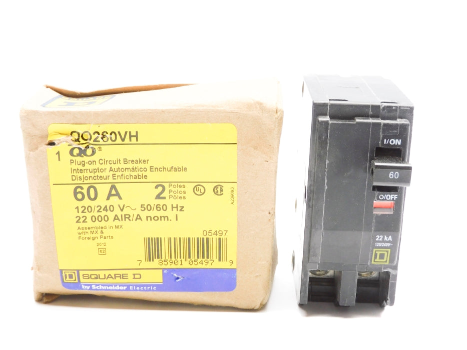 SQUARE D QO260VH 60A 120/240V NSMP