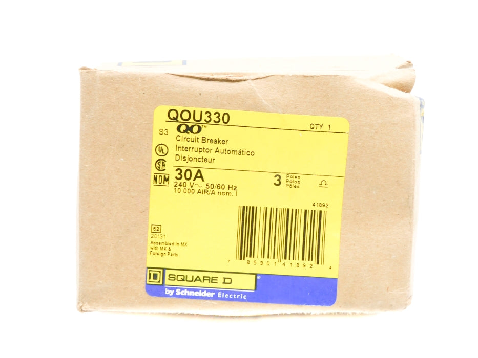 SQUARE D QOU330 30A 240V (AS PICTURED) NSMP