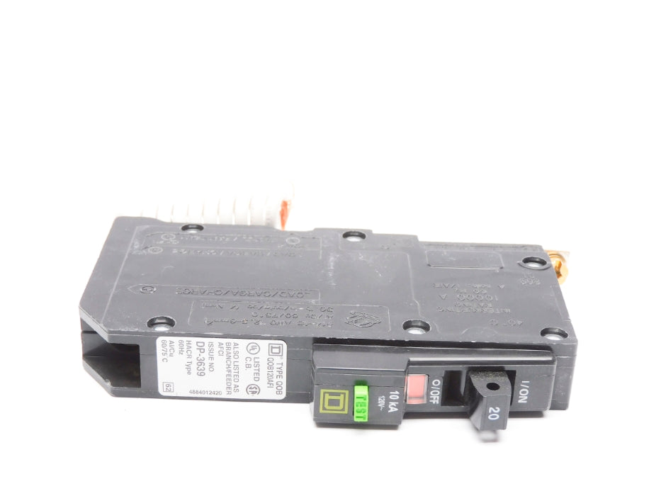 SQUARE D QOB120AFI 120V 20A NSMP