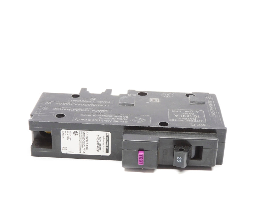 SCHNEIDER ELECTRIC CHOM120PDF 20A 120V NSMP