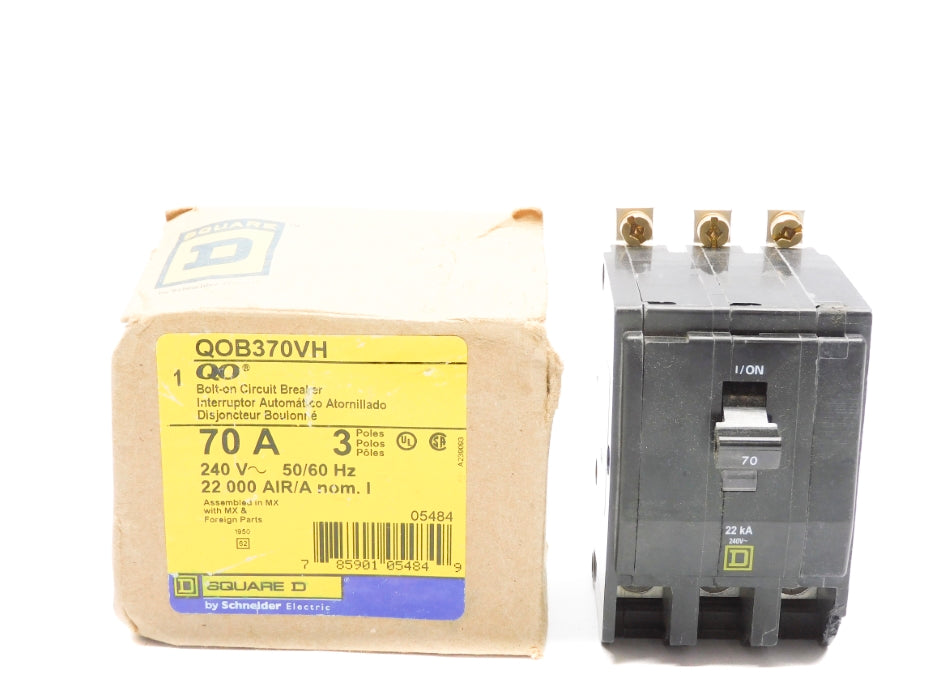 SQUARE D QOB370VH 70A 240V (AS PICTURED) NSMP