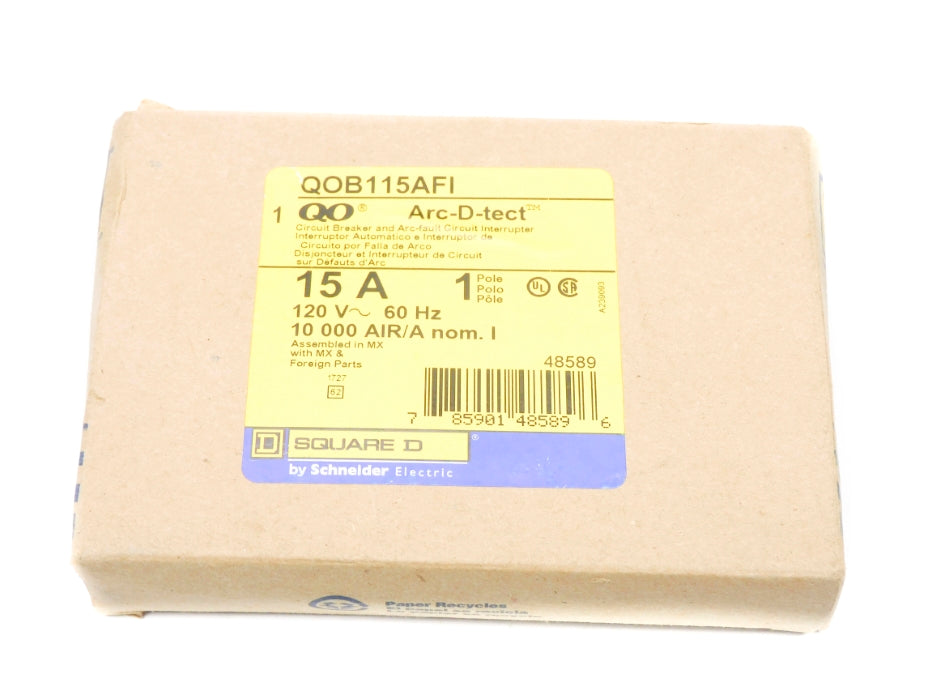 SQUARE D QOB115AFI 15A 120V NSMP