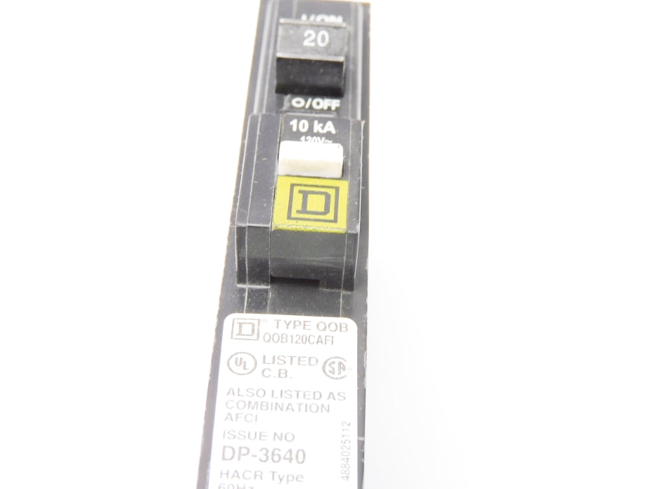 SQUARE D QOB120CAFI 20A 120V NSMP