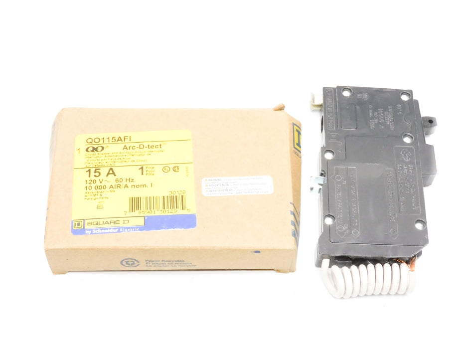 SQUARE D QO115AFI 15A 120V NSMP