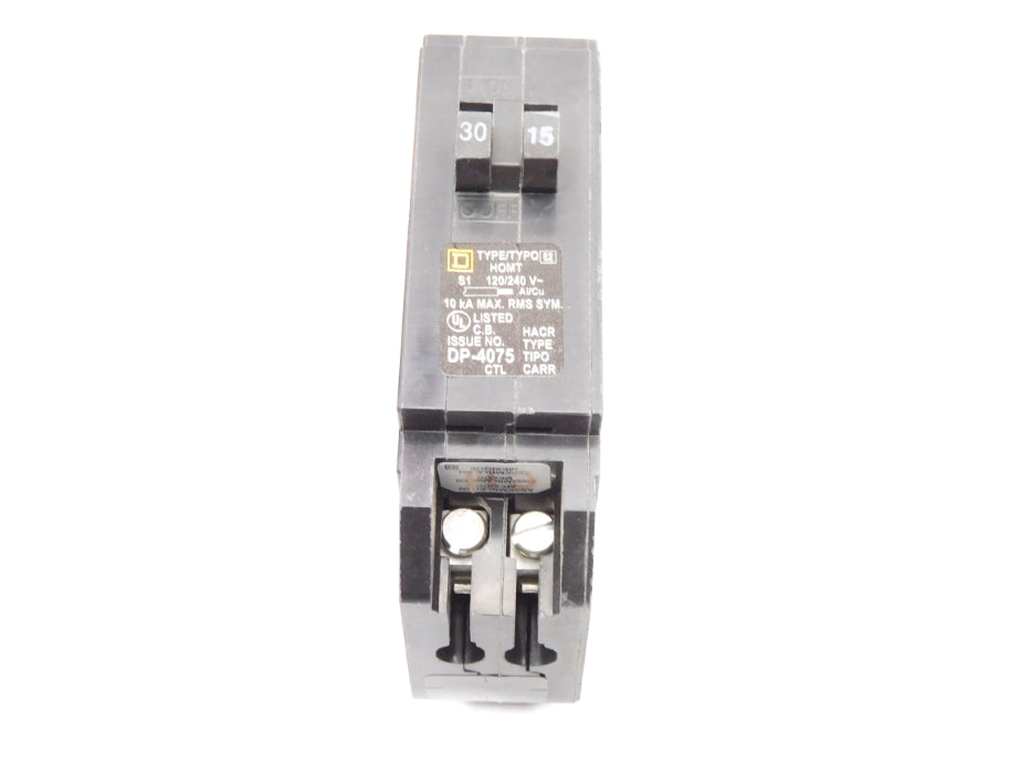 SQUARE D HOMT3015 30/15A 120/240V NSMP