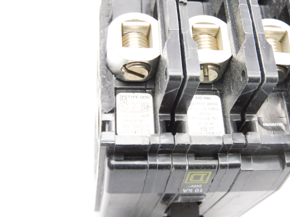 SQUARE D QOU350 50A 240V (AS PICTURED) NSMP