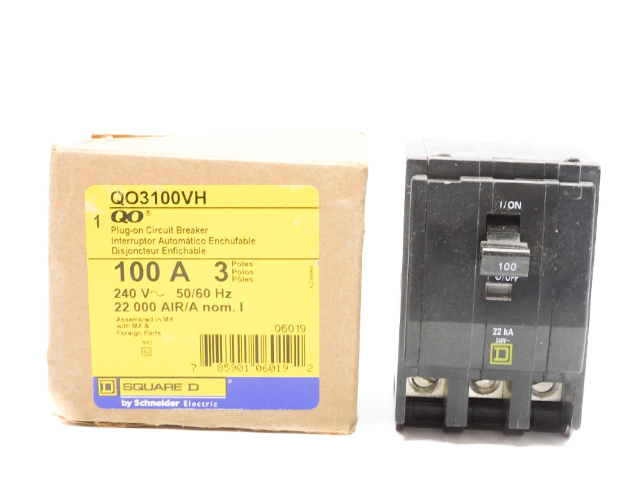SQUARE D QO3100VH 100A 240V NSMP