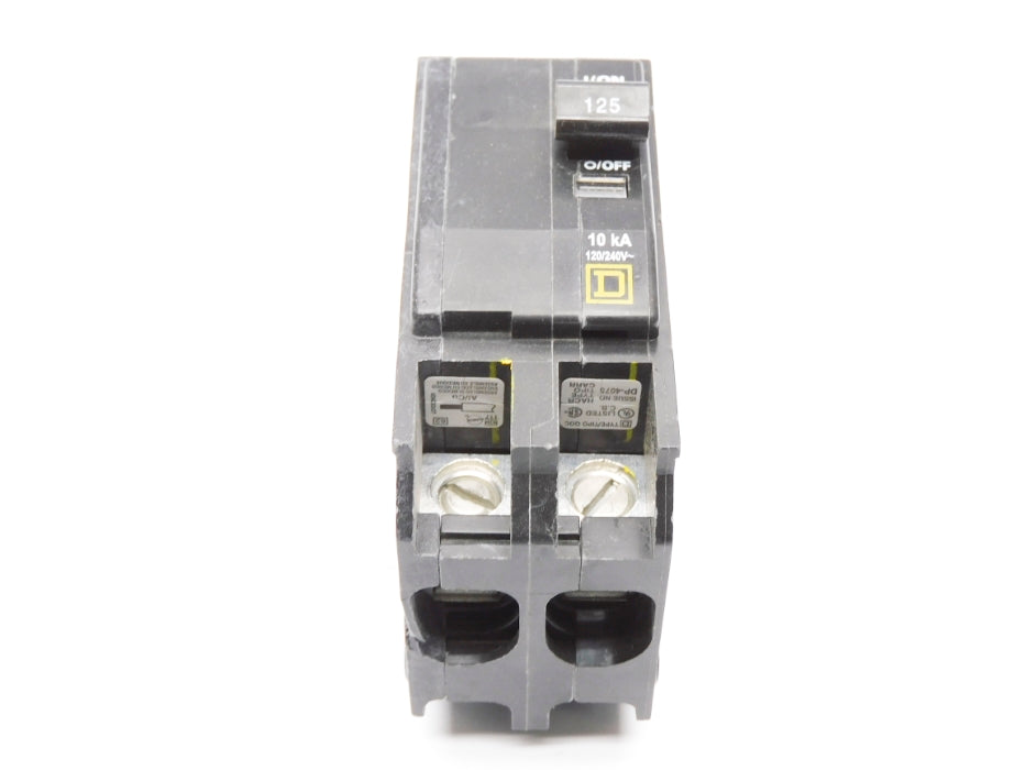 SQUARE D QO2125CP 125A 120/240V NSMP