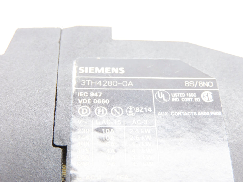SIEMENS 3TH4280-0A 220V UNMP