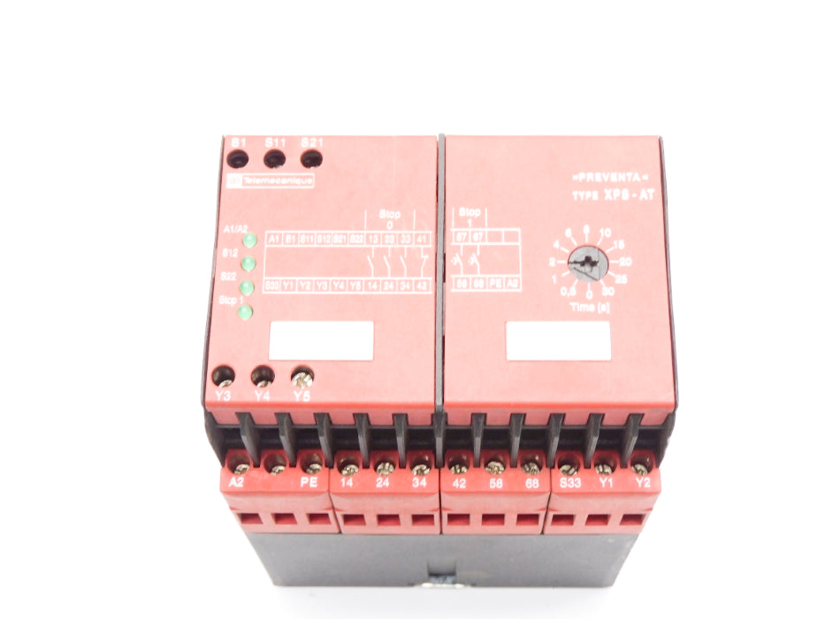 TELEMECANIQUE XPSAT5110 XPS-AT 24VAC/DC 0-30S UNMP