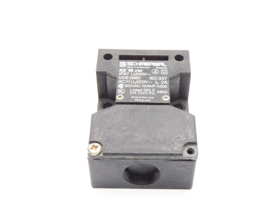 SCHMERSAL AZ15ZVR (NO KEY) UNMP