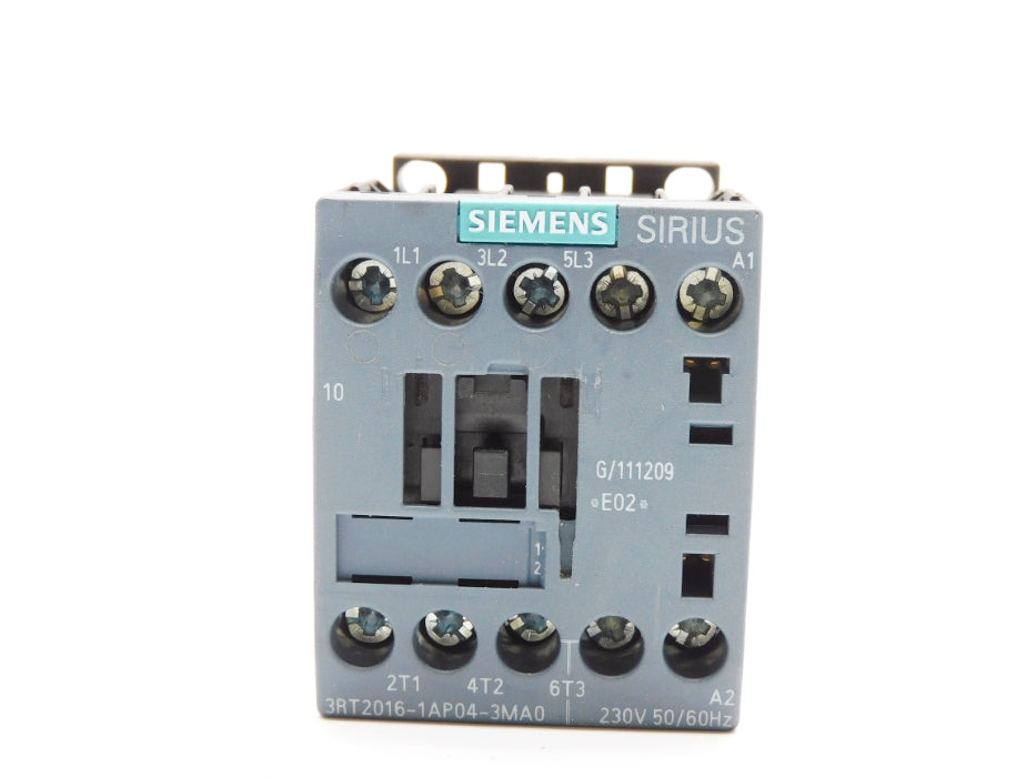 SIEMENS 3RT2016-1AP04-3MA0 230V (AS PICTURED) NSNP
