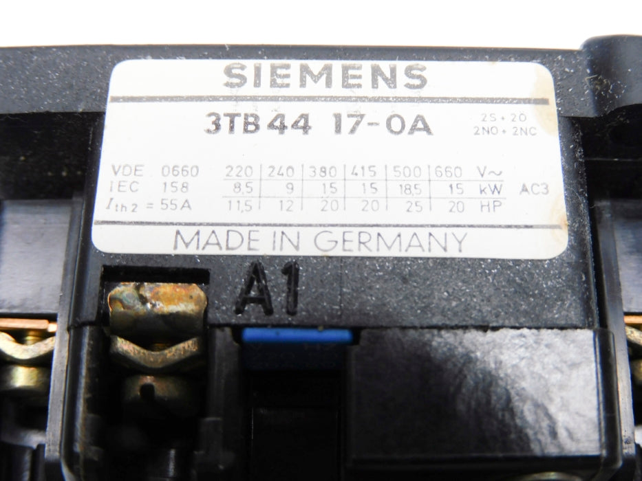 SIEMENS 3TB4417-0A 220/264V UNMP