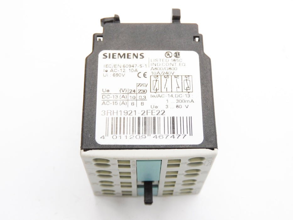 SIEMENS 3RH1921-2FE22 NSNP