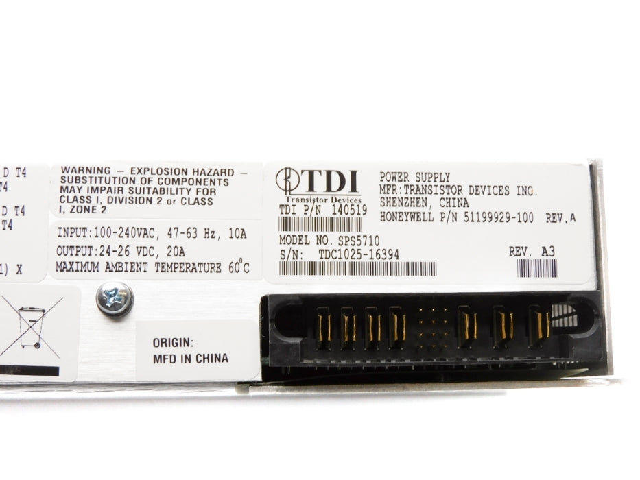 HONEYWELL 51199929-100 SPS5710 NUPI