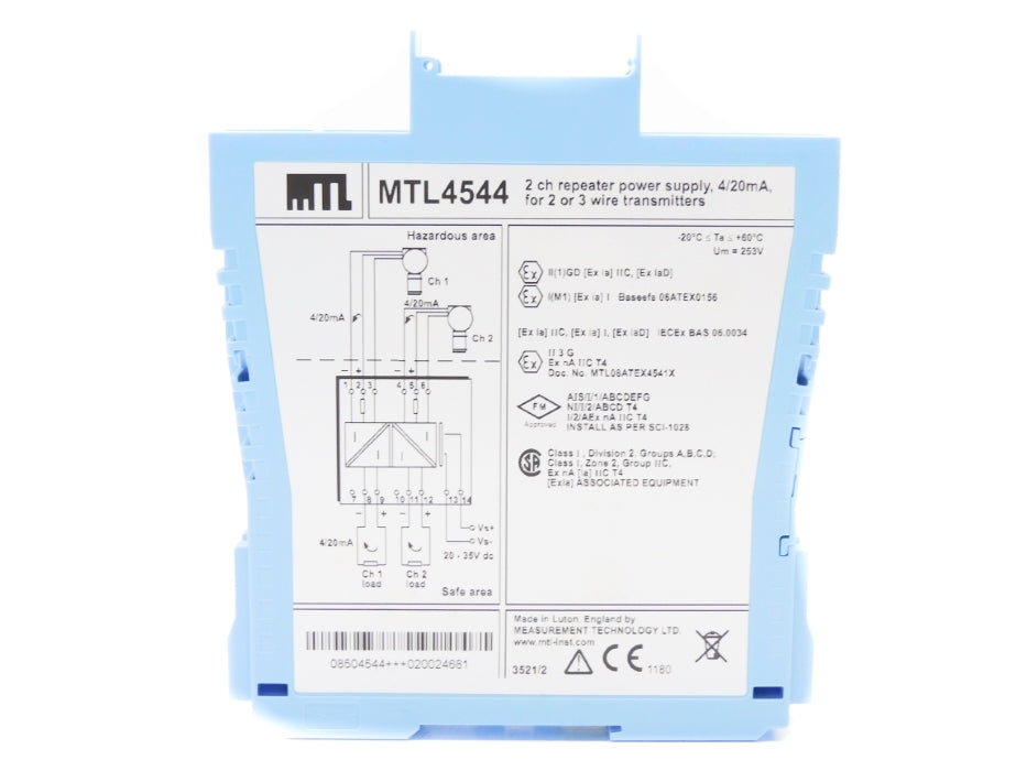 MTL MTL4544 253V  NUPI