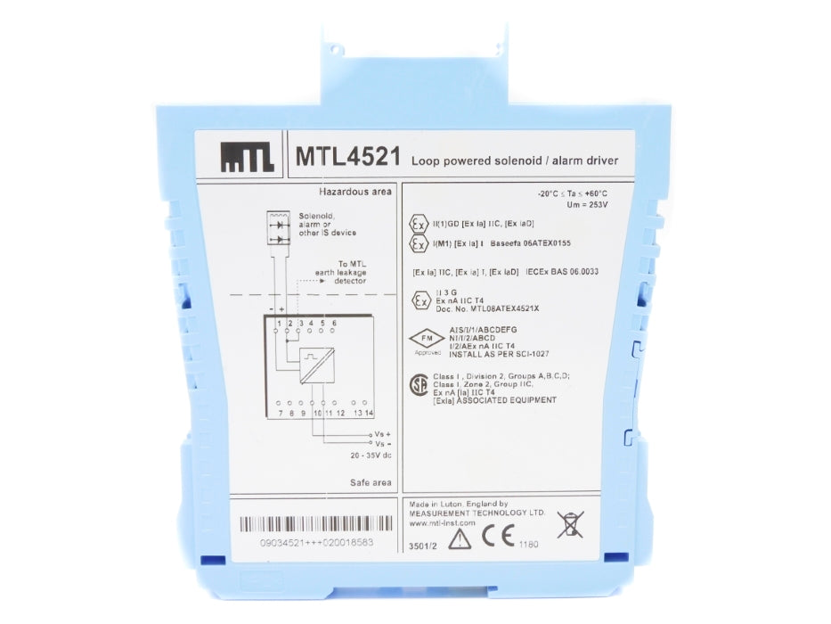 MTL MTL4521 NUPI