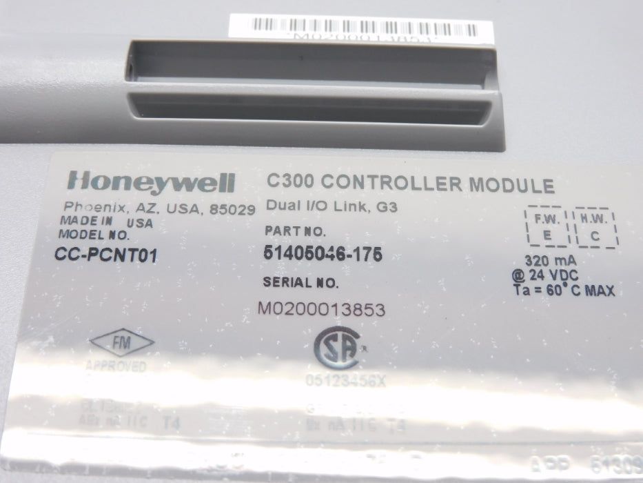 HONEYWELL CC-PCNT01 51405046-175 F/W E NUPI