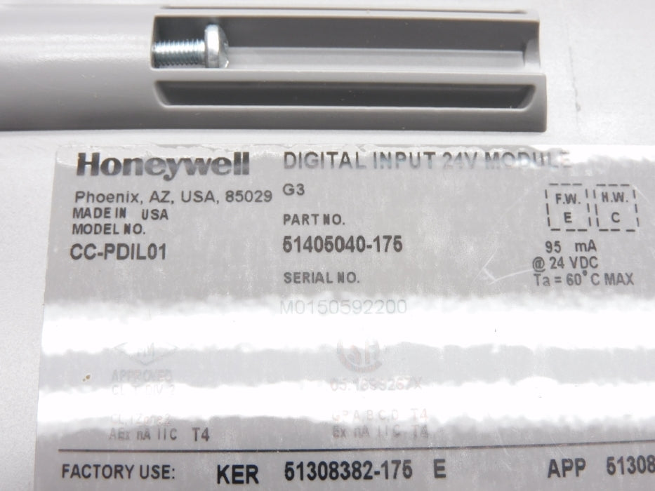HONEYWELL CC-PDIL01 51405040-175 F/W E NUPI