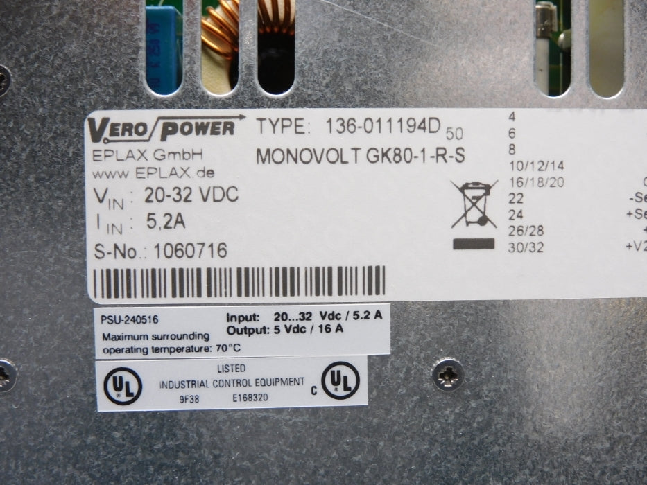 HONEYWELL PSU-240516 NUPI