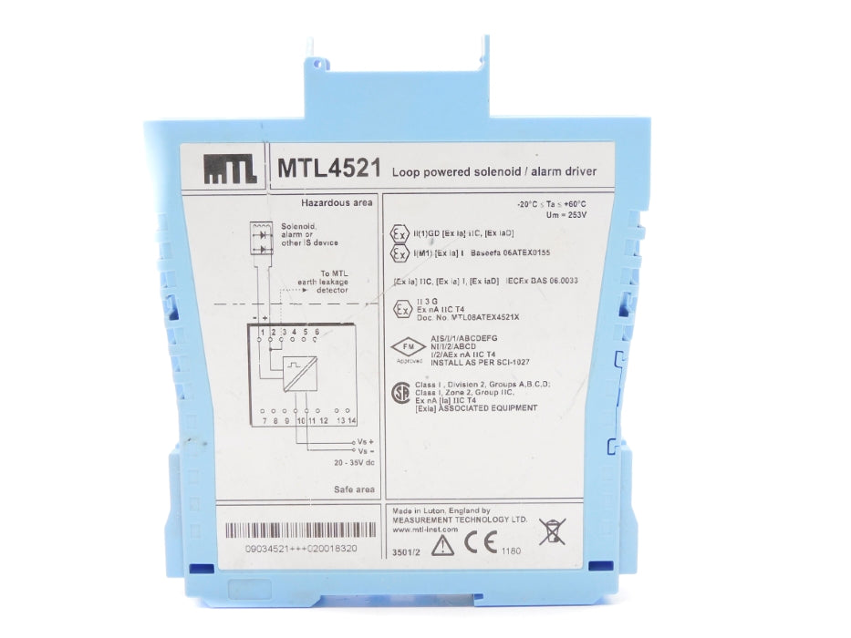 MTL MTL4521 (AS PICTURED) NUPI