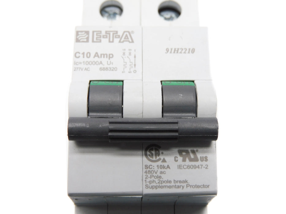 E-T-A 91H2210 10A 277VAC NUPI