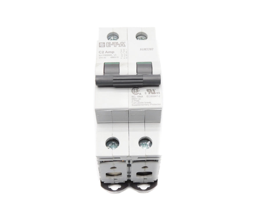 E-T-A 91H2202 2A 277VAC NUPI