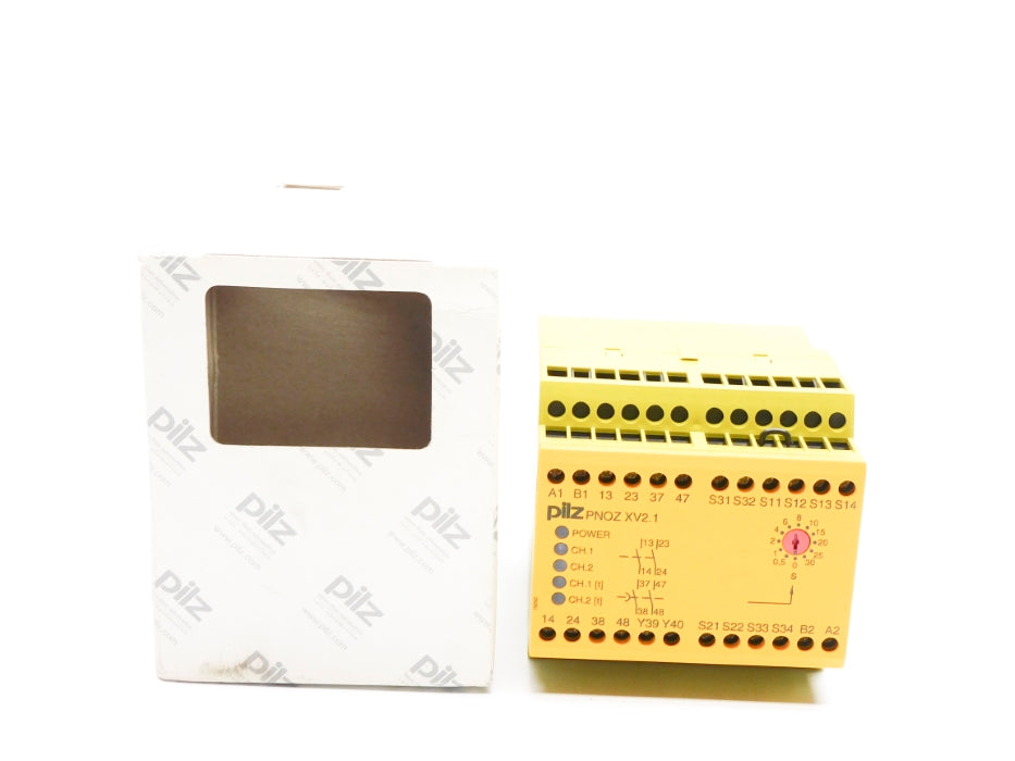 PILZ PNOZ-XV2.1-30/24VAC-24VDC-2N/O-2N/O-T 774510 24VAC/DC NSMP