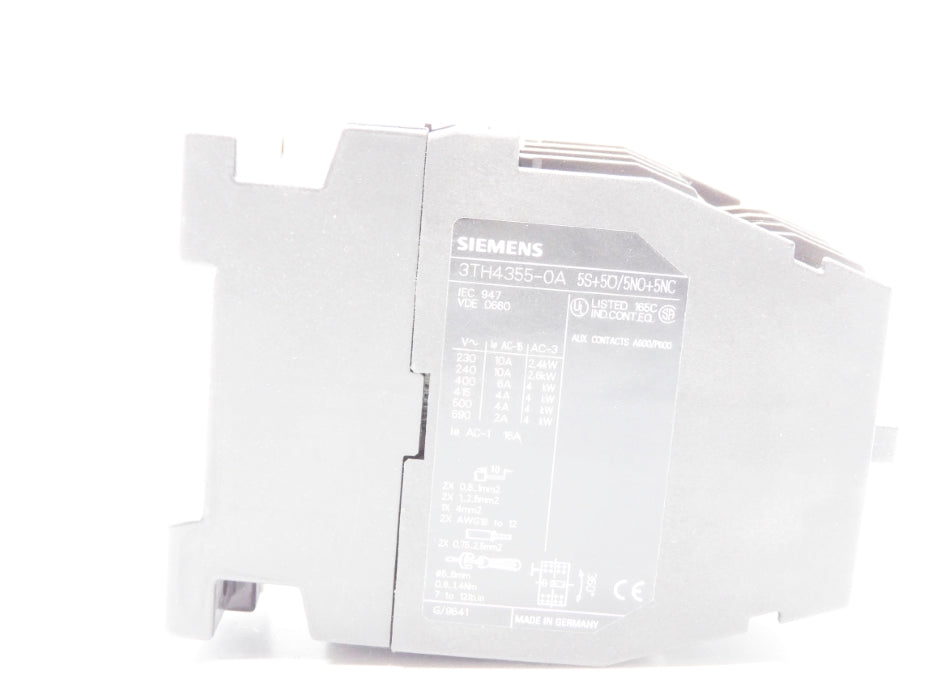 SIEMENS 3TH4355-0A 220/230V NSNP
