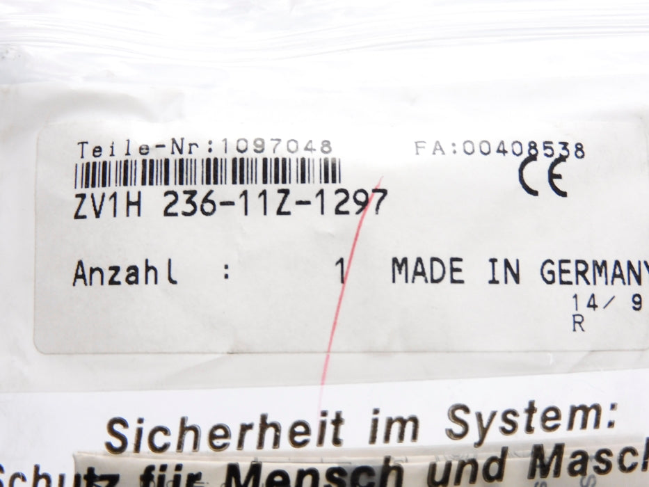 SCHMERSAL ZV1H236-11Z-1297 NSMP