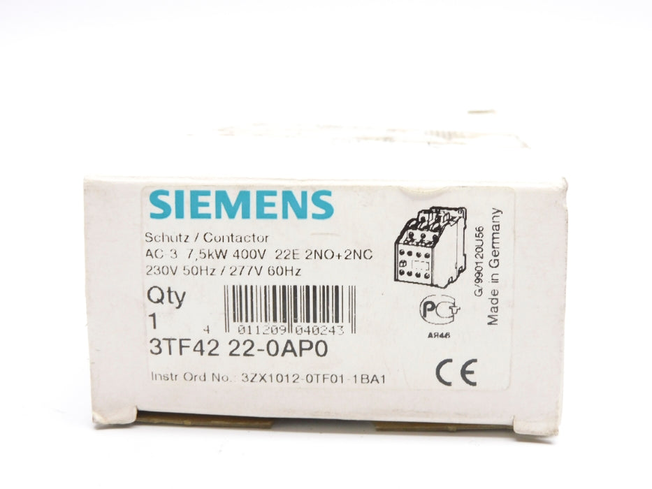 SIEMENS 3TF4222-0AP0 230/277V NSMP