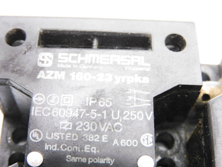 SCHMERSAL AZM160-23YRPKA 230VAC (NO KEY) UNMP