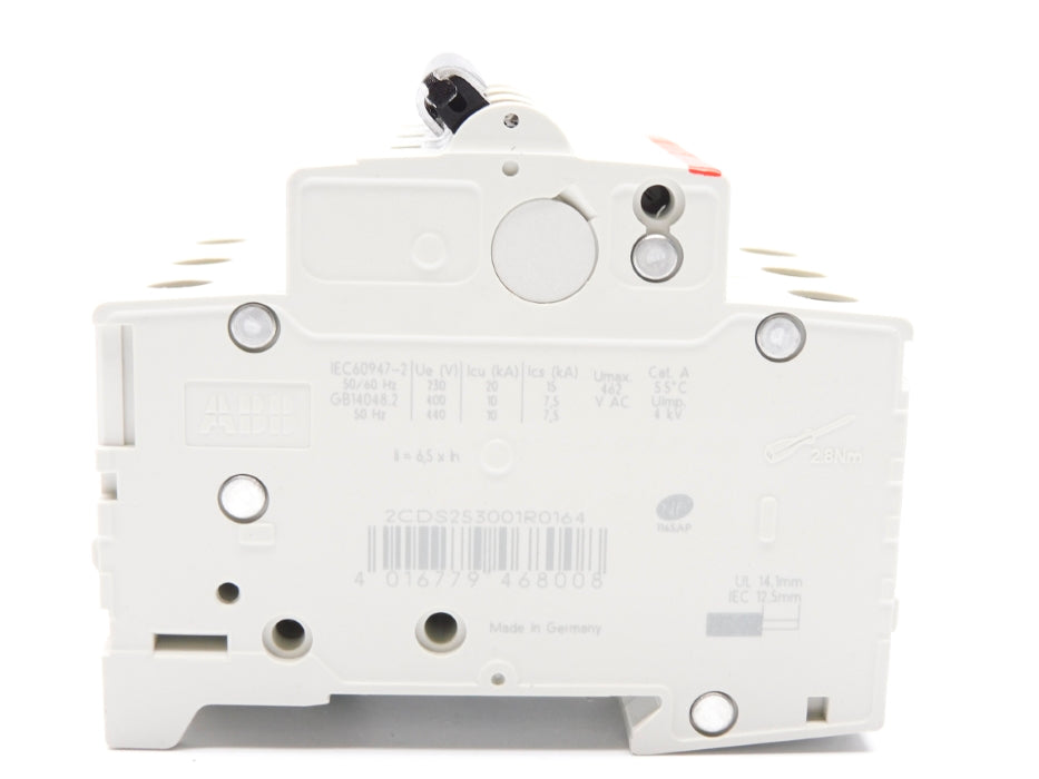 ABB 2CDS253001R0164 S203-C16 16A 400V NSNP