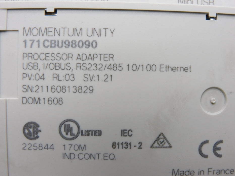 SCHNEIDER ELECTRIC 171CBU98090 NSMP