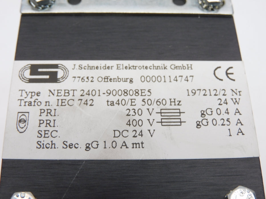 SCHNEIDER ELEKTROTECHNIK NEBT2401-900808E5 UNMP