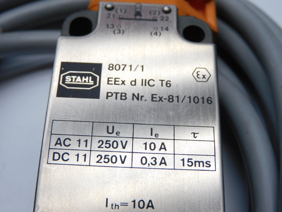 STAHL EX-81/1016 8071/1 NSNP