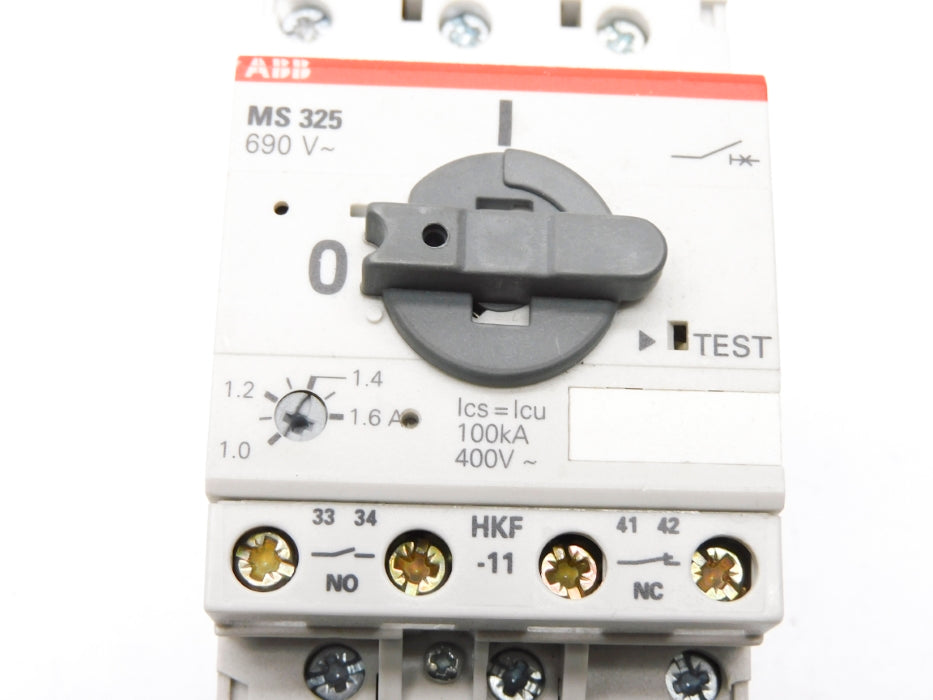 ABB MS325 690V 1.0-1.6A NSNP