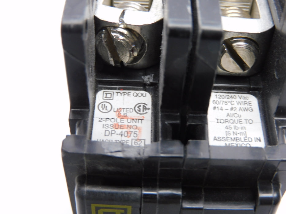 SQUARE D QOU260RP 60A 120/240V NSNP