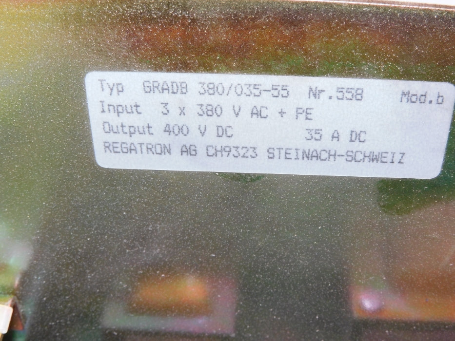 REGATRON GRADB380/035-55 NUPI