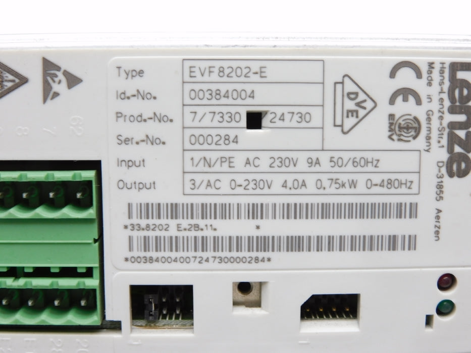LENZE EVF8202-E 00384004 UNMP