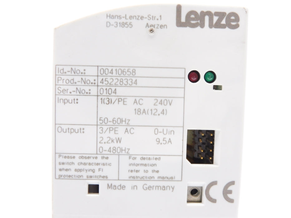 LENZE E82EV222K2B 00410658 NSNP